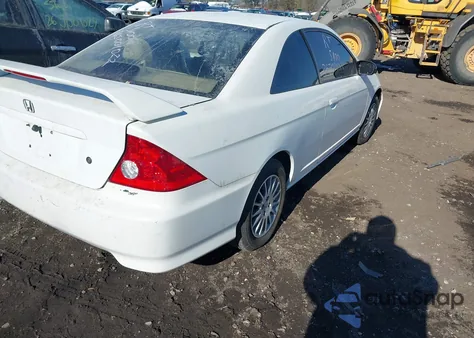 2005 Honda Civic Lx z USA, uszkodzony, nr VIN 1HGEM22545L073152